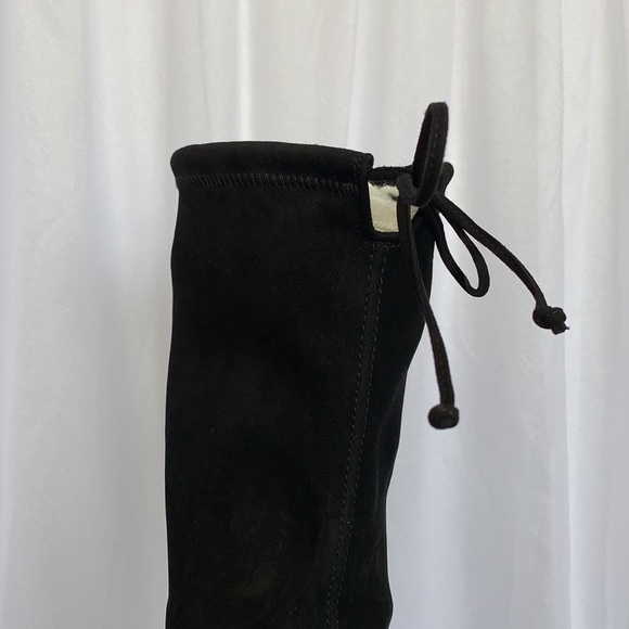 Brand New Stuart Weitzman Lowland Suede Stretch Boots 5 - Picture 5 of 7